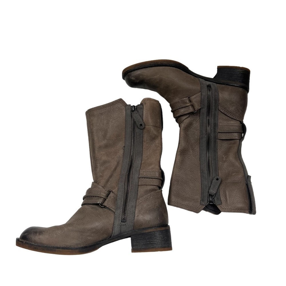 TIMBERLAND WHITTEMORE MID SIDE ZIP BOOTS 7 - Picture 3 of 11